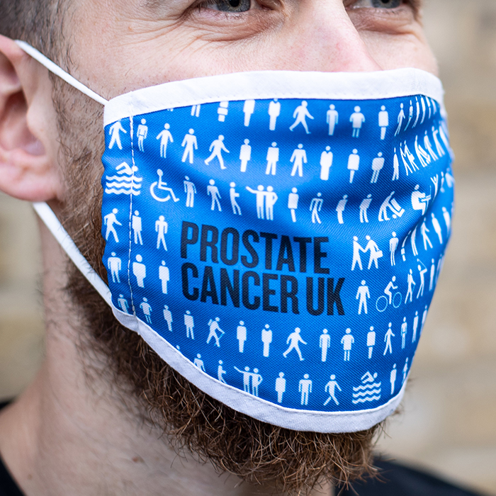 Man of Men face mask Prostate Cancer UK Shop